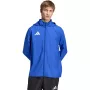adidas Entrada 26 pánska tréningová bunda Team Navy Blue/biela veľkosť S