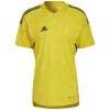 adidas pánske Condivo 22 brankárske tričko krátky rukáv žltá HF0138
