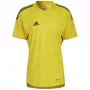 adidas pánske Condivo 22 brankárske tričko krátky rukáv žltá HF0138