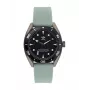 Adidas pánske digitálne quartz hodinky AOFH22001 43mm čierna recyklovaná nerezová oceľ a silikón