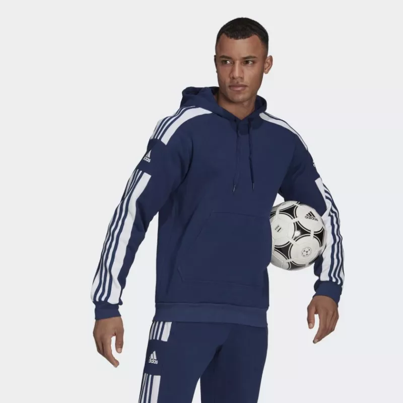 Adidas Squadra 21 mikina s kapucňou pánska čierna