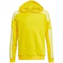 adidas Squadra 21 mikina s kapucňou Youth žltá GP6431 116cm