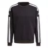 adidas Tiro 21 tréningové tričko pánske čierne so štvrťovým zipsom mikina GT6638