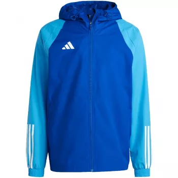 adidas Tiro 23 Competition All Weather pánska bunda modrá IC4572