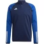adidas Tiro 23 Competition tréningový top pánske Team Navy Blue/biela HK7645 veľkosť 2XL