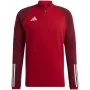 adidas Tiro 23 Competition tréningový top pánsky Team Power Red