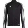 adidas Tiro 23 League tréningová mikina pre deti - čierna (veľkosť 140 cm)