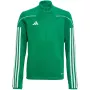 adidas Tiro 23 League tréningová bunda detská zelená IB8473 veľkosť 128cm