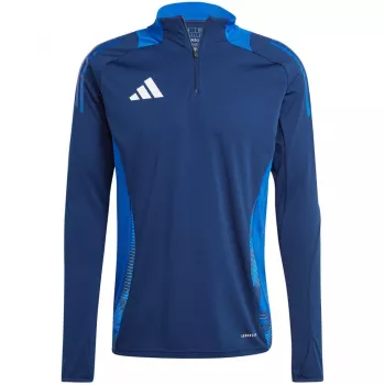 adidas Tiro 24 Competition Training Top Team Navy Blue 2 / White pánsky Slim Fit dlhý rukáv AEROREADY recyklovaný polyester futbalový dres S