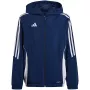 adidas Tiro 24 detská tréningová bunda Navy modrá 128cm
