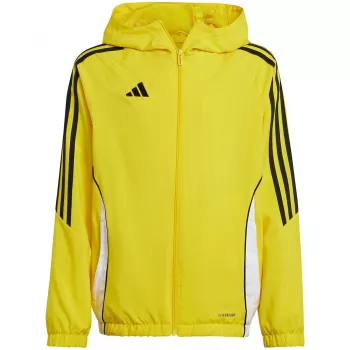 adidas Tiro 24 detská tréningová bunda žltá IM8795 140 cm