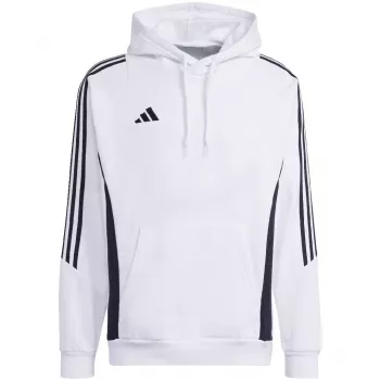 adidas Tiro 24 Sweat mikina s kapucňou biela IR7547
