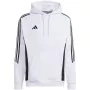 adidas Tiro 24 Sweat Hooded White IR7547 pánska mikina s kapucňou Regular Fit