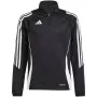 adidas Tiro 24 tréningová bunda detská čierna 128cm