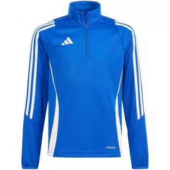 adidas Tiro 24 tréningová bunda detská modrá IR9364 164cm