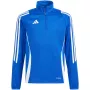 adidas Tiro 24 tréningová bunda detská modrá IR9364 164cm