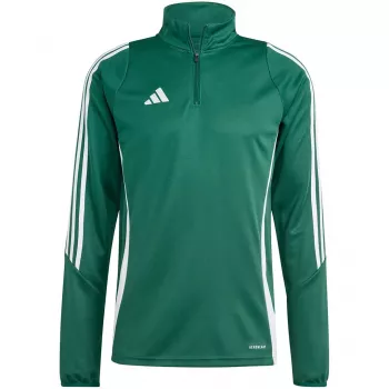 adidas Tiro 24 tréningový top mikina Team Green/biela veľkosť L