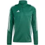 adidas Tiro 24 tréningový top mikina Team Green/biela veľkosť L