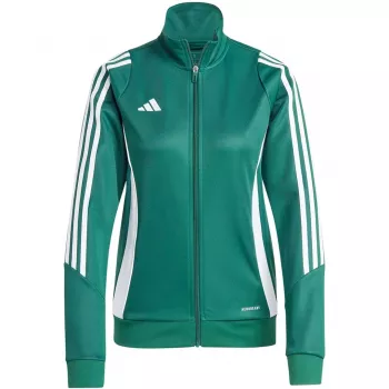 adidas Tiro 24 tréningová mikina dámska - Team Green 2/biela - XL