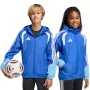 adidas Tiro 26 Competition All Weather detská bunda modrá 152cm
