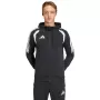 adidas Tiro 26 League Sweat mikina s kapucňou na zips pánska čierna S