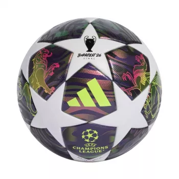 adidas UCL 25/26 Final League Futbalová lopta veľkosť 4 fialová/biela