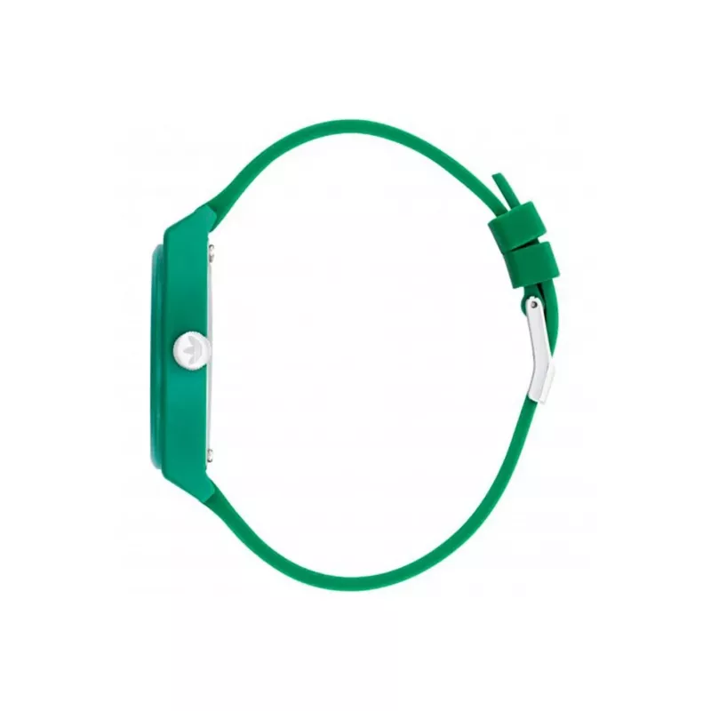 Adidas unisex AOST22032 38mm analógové quartz hodinky - čierny silikónový remienok