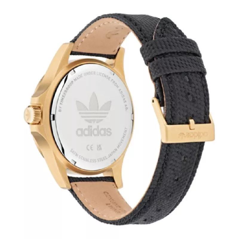 Adidas unisex AOST22568 digitálne LCD hodinky 38 mm čierny silikón