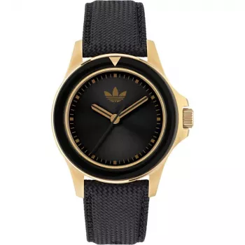 Adidas unisex AOST22568 digitálne LCD hodinky 38 mm čierny silikón