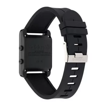 Adidas unisex AOST23568 quartz analógové hodinky 31mm čierne silikón