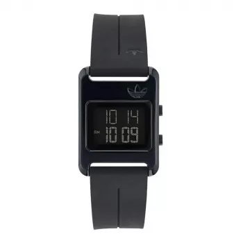 Adidas unisex AOST23568 quartz analógové hodinky 31mm čierne silikón