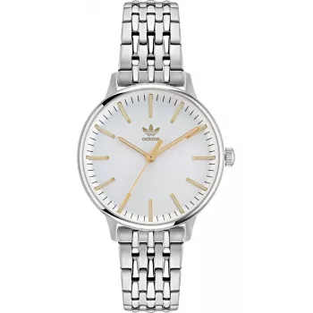 Adidas unisex digitálne quartz hodinky AOSY22065 34 mm strieborné čierne