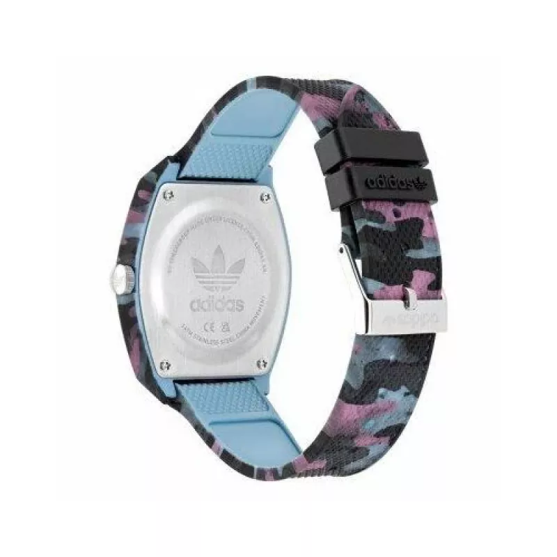 Adidas unisex digitálne hodinky AOST22569 38mm čierny silikón