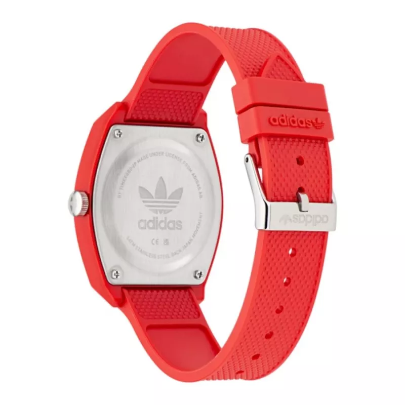 Adidas unisex digitálne hodinky AOST23051 38mm čierny silikón