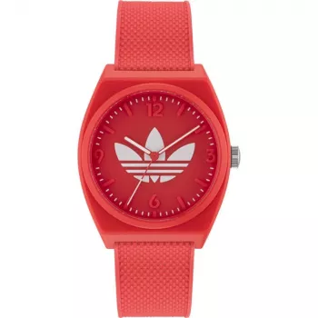 Adidas unisex digitálne hodinky AOST23051 38mm čierny silikón