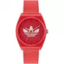 Adidas unisex digitálne hodinky AOST23051 38mm čierny silikón