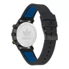 Adidas Unisex digitálne hodinky AOSY23021 40 mm čierny silikónový remienok