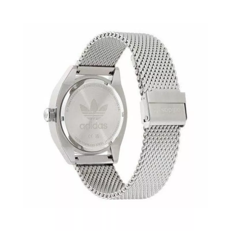 Adidas unisex hodinky AOFH22503 42mm nehrdzavejúca oceľ čierny silikón