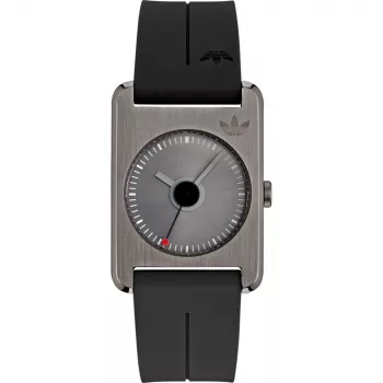 Adidas unisex hodinky AOST23563 31mm quartz analógové silikón čierna
