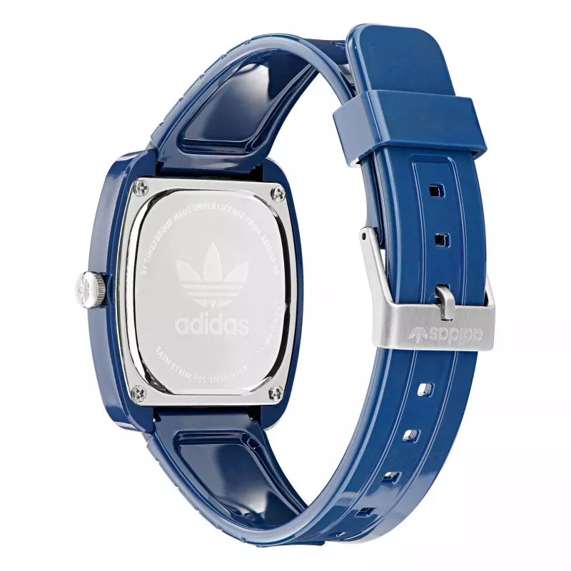 Adidas unisex hodinky AOSY24029 37 mm quartz analog biely silikónový remienok
