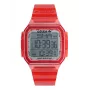 Adidas dámske digitálne quartz hodinky AOST22051 38 mm čierne silikón