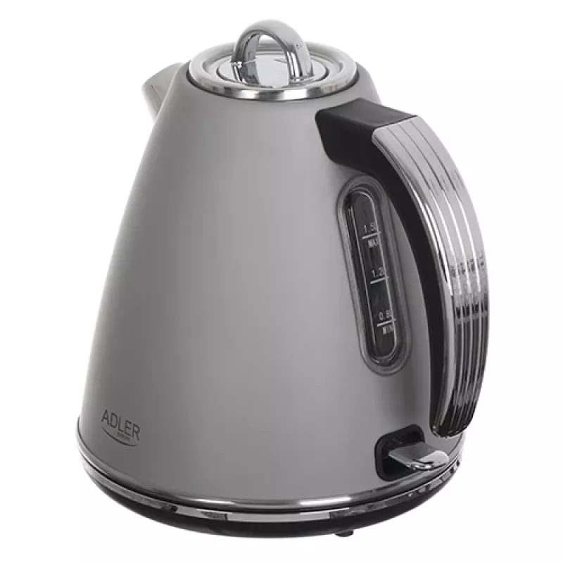 Adler AD 1343 sivá rýchlovarná kanvica 1,5 l 1850 W