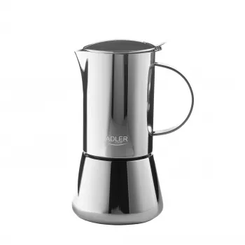 Adler AD 4417 mlynček na kávu, 150 W, 75 g, nerez, strieborná/čierna