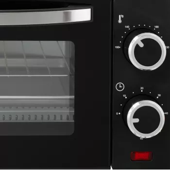 Adler AD 6032 kompaktná elektrická rúra, 9 l, 650 W, čierna
