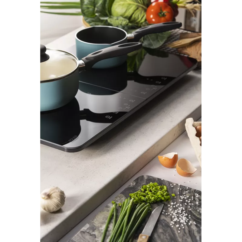 Adler AD 6516 dvojitá indukčná varná doska 3500W Touch Control čierna
