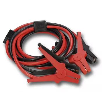 AEG SP 25 štartovacie káble 34,2 mm² medou plátovaný hliník, 3,5 m, 600 A, 12/24 V, plne izolované svorky 97216