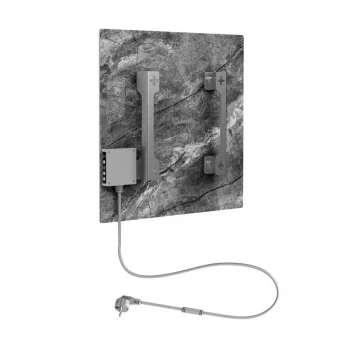 AENO Premium Eco Smart Quadro nástenný ohrievač 500W, 50x50cm, jednodielne bezpečnostné sklo, infračervené+kovekčné, LED displej, Wi-Fi, antický mramor, Limited Edition