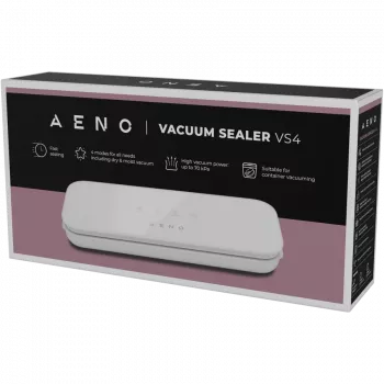 AENO vákuovačka, biela, LED displej, 230V AC, 130W, -65kPa