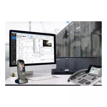 AGFEO ES 730 IT IP komunikačný systém (PBX) – 100 účastníkov, 100 SIP trunkov, 30 VoIP hovorov, Gigabit Ethernet, USB, firewall, VPN, UC-Suite, CTI, web-GUI