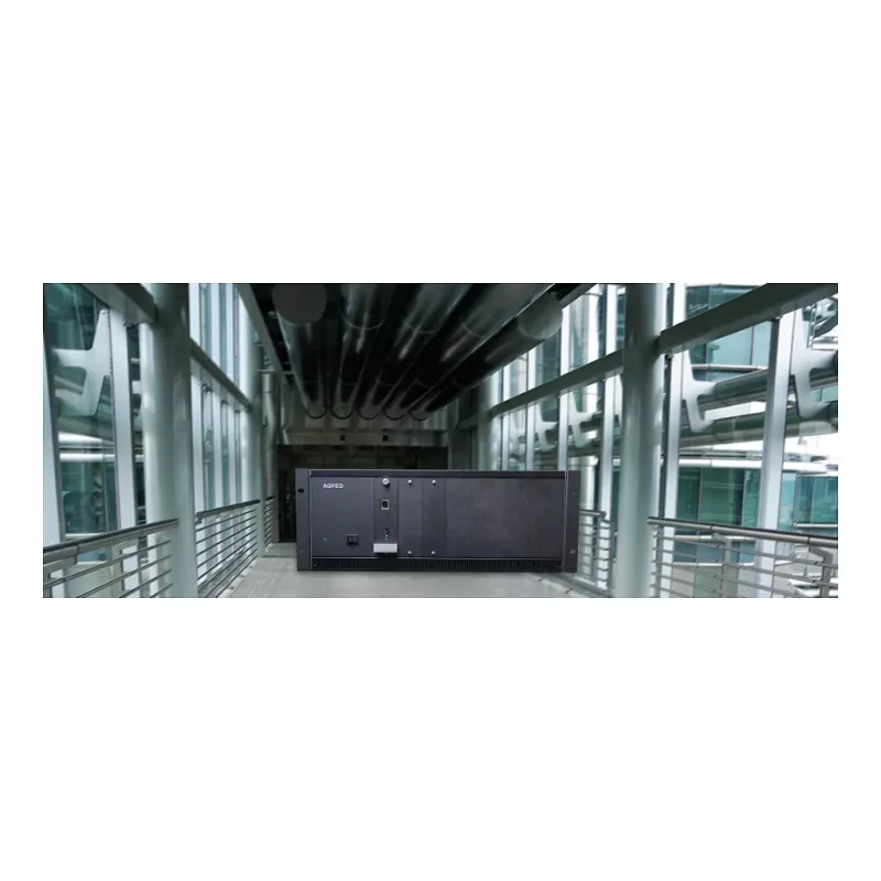 AGFEO ES 730 IT IP komunikačný systém (PBX) – 100 účastníkov, 100 SIP trunkov, 30 VoIP hovorov, Gigabit Ethernet, USB, firewall, VPN, UC-Suite, CTI, web-GUI